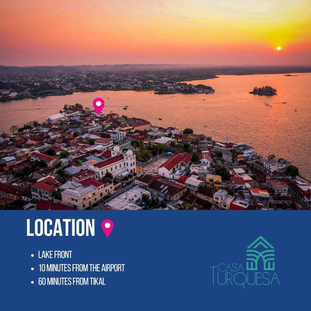 Hotel Casa Turquesa Flores Luaran gambar